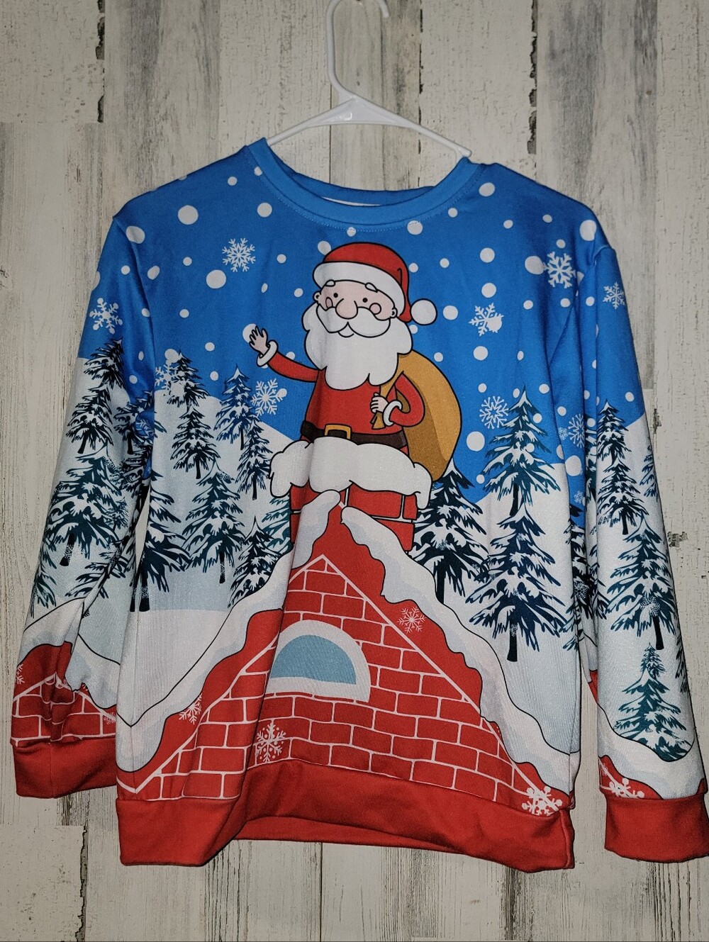 BesserBay Santa Claus Ugly Christmas Sweater